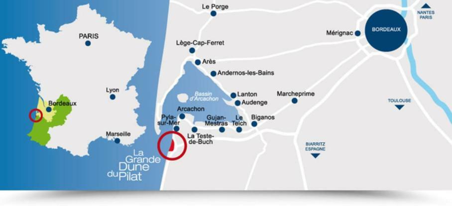 Lou Cachotte Apartment Le Teich Ngoại thất bức ảnh